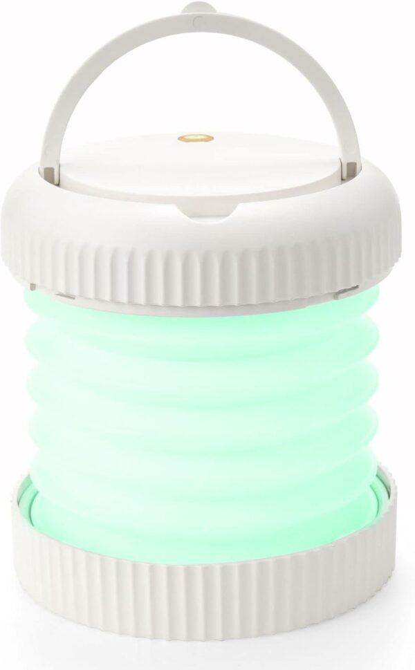 Outdoor Multifunctional Portable LED Folding Lantern,Retractable Mini Rechargeable Camping Lanterns,Tent Light Camping and Emergency Light