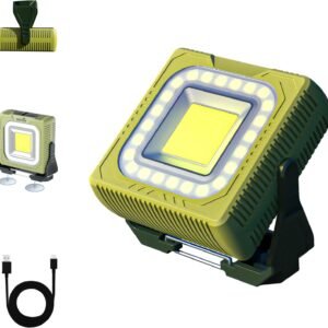 Camping Lantern Solar Powered, Lightweight  Camping Lantern, Long-Lasting, Mutiple Lightings, Rechargeable Type-C, Magnetic, Hanging, Outdoor, Hiking, Camping